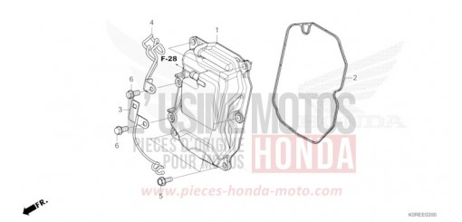 COUVERCLE DE CULASSE SH125ADT de 2026